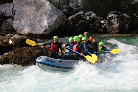 Half Day Rafting on the Emerald Soca River