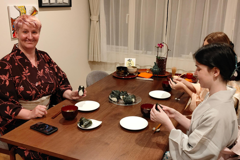 Sapporo: Matcha Tea Ceremony, Kimono, and Cooking Class