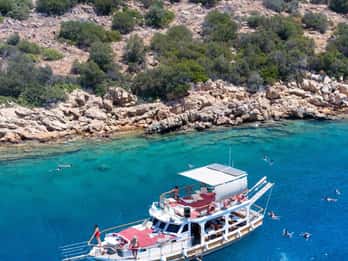 Bodrum : excursion en bateau pour les passagers de la croisière Mein Schiff