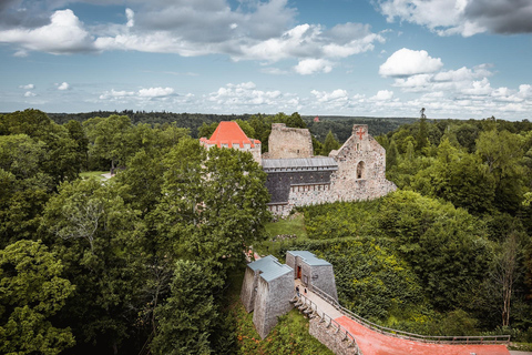 Au départ de Riga : excursion privée d&#039;une journée à Cesis, Sigulda et les châteaux de Turaida