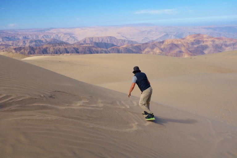 San Fernando Bay and Sandboarding in Nazca.