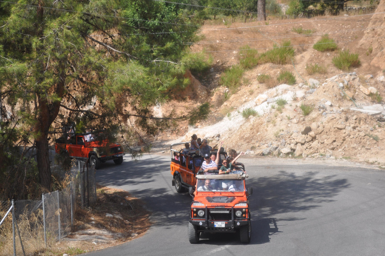 Antalya: Jeep Safari and Quad or Buggy Safari Combo Tour