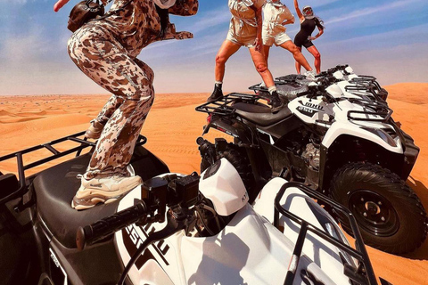 Private Desert Safari, ATV Bike, Camel Ride and Sandboarding Private Desert Safari, ATV Ride , Camel Ride & SandBoarding