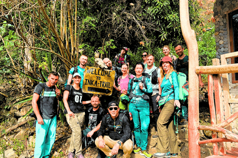 Excursão de 4 dias à selva do Caminho Inca