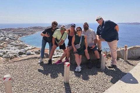 Mykonos Croisière commentée Excursion exclusive en Jeep pour les passagers : A voir en 4h