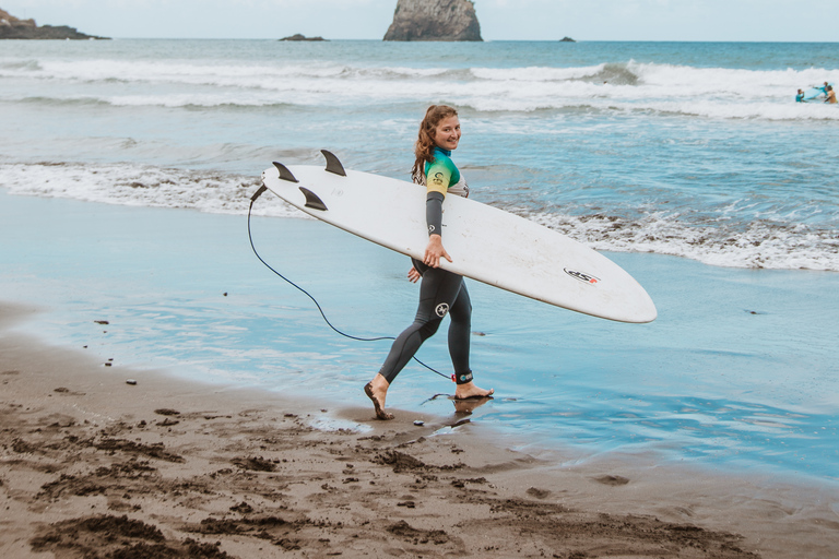 Leçon de surf à Madère