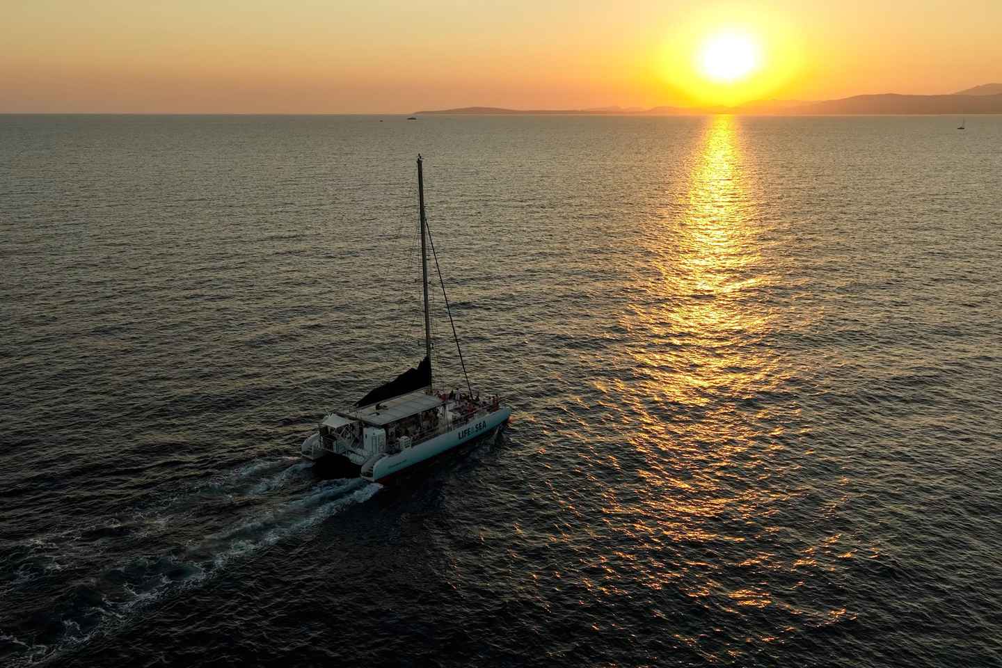 S'Arenal: Sunset Catamaran Cruise with BBQ
