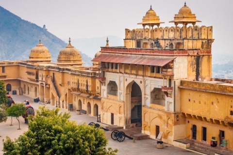 Ab Delhi: Geführte Stadtrundfahrt durch Jaipur mit Abholung