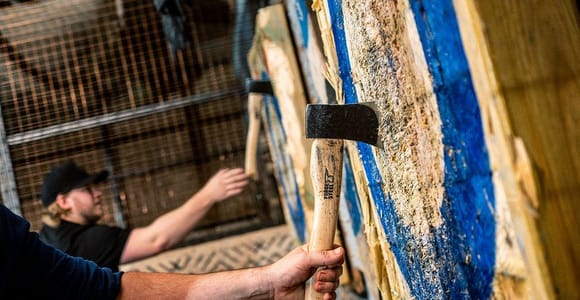 York: Viking-Themed Axe Throwing Experience