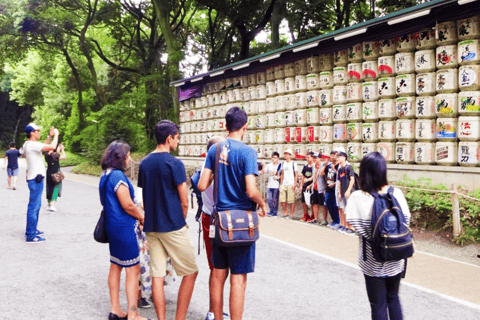 Tokio: Wycieczka piesza Shibuya z lokalnym przewodnikiem, Świątynia Meiji