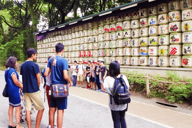 Tóquio: Excursão a pé a Shibuya com um guia local, Santuário Meiji