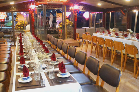 Hue: Night Cruise, 7 Course Dinner & Music on Perfume River Hue: Night Cruise, 7 Course Dinner & Music on Perfume River