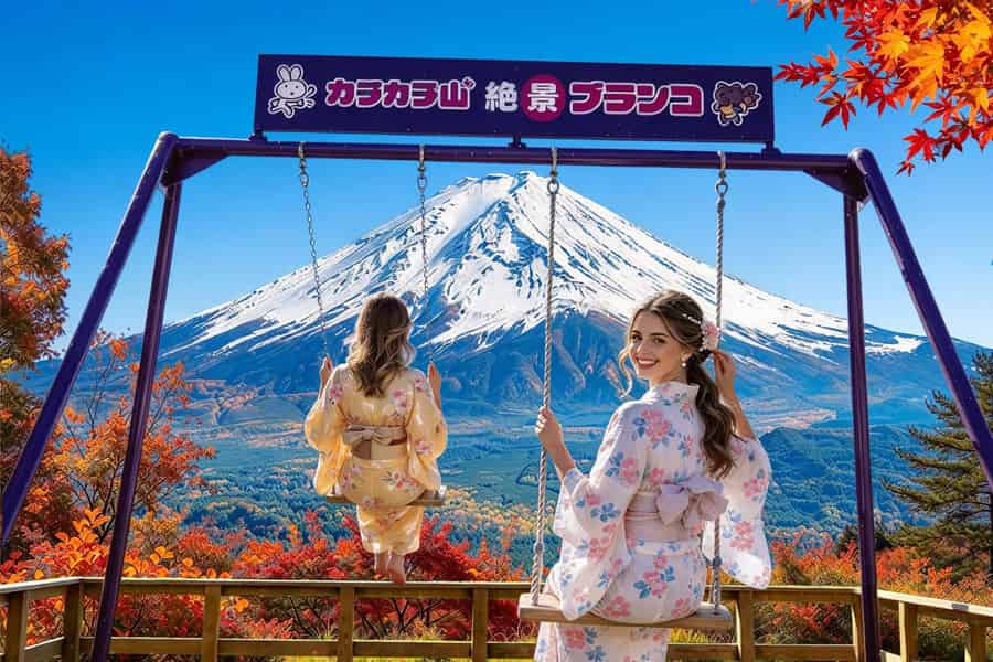 Tokio: Fuji, Tenjoyama-Seilbahn, Oishi-Park & Chureito-Pagode. Foto: GetYourGuide