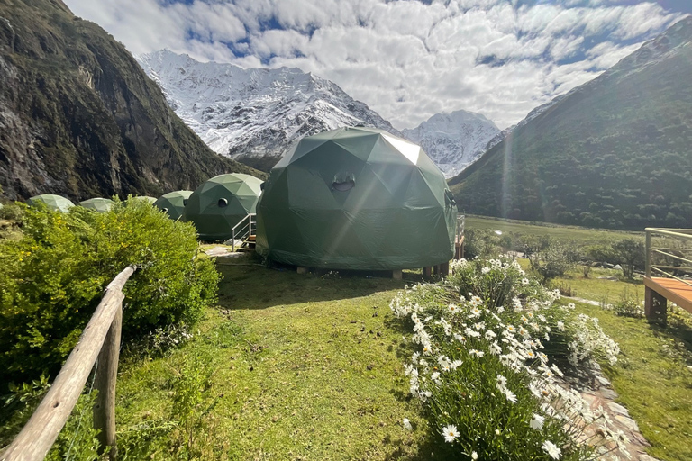 5-tägiger Salkantay Trek zur Machupicchu Sky Lodge Kuppel