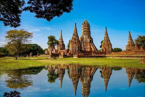Depuis Ayutthaya : Tour en bateau du patrimoine d'Ayutthaya