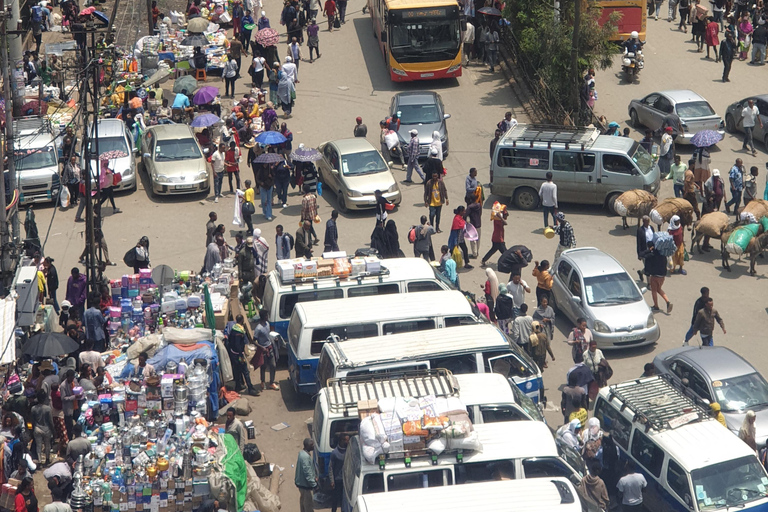 Addis Ababa: Mercato Market Guided Tour with Hotel Pickup