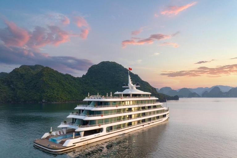 Ha Long Bay 2D1N or 3D2N With A 6-Stars Cruise Ha Long Bay 2 Days 1 Night & Shared Car Transfer