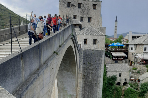 From Dubrovnik: Private Sarajevo Tour with Trebinje & Mostar
