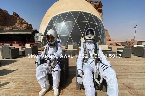 Amman: 2-Day VIP Wadi Rum Martian Tent & 4*4 & Petra Tour