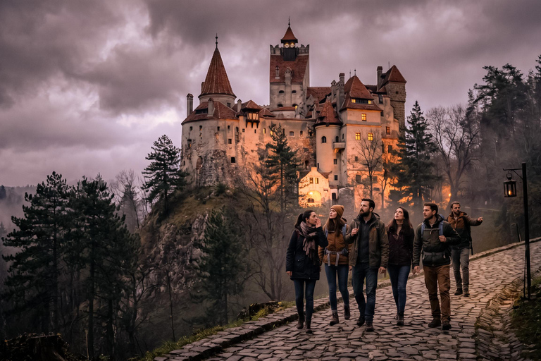 3 Castles 1 Day Tour Bucharest: Dracula’s, Peles & Wednesday Audio guide in 24 languages