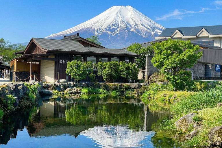 Mt. Fuji & Hakone Tour: Arakurayama, OshinoHakkai, Owakudani Tokyo Station | 7:30 AM Departure with English Guide
