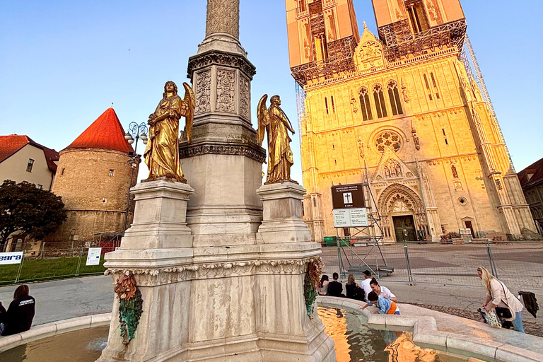 Poznaj Zagrzeb: Wycieczka z przewodnikiem po centrum miasta