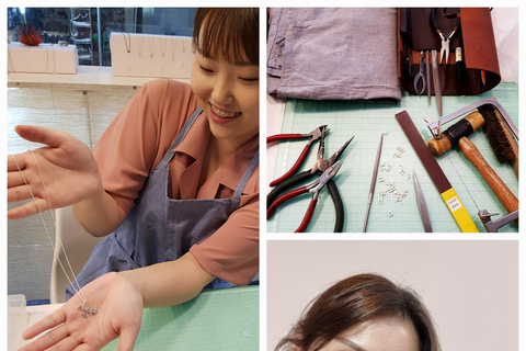 Seoul: Korean Alphabet Silver Jewelry-Making Workshop