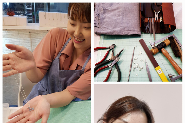 Seoul: Korean Alphabet Silver Jewelry-Making Workshop