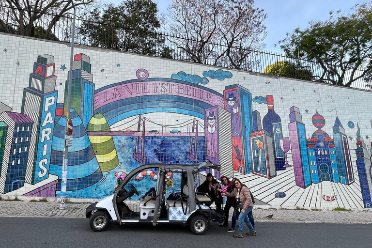 Lisbonne : Visite touristique guidée en Eco Tuk TukLisbonne : Visite touristique guidée en tuk tuk