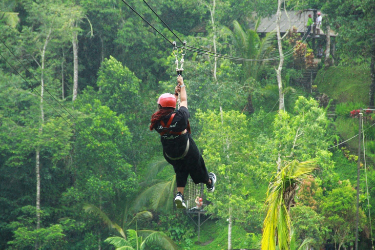 Bali: Blue Lagoon Snorkeling, Zipline, and UTV Buggy Tour Single Buggy, Zipline and Snorkeling with Transfer
