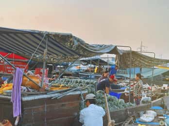 Can Tho: Der schwimmende Markt und die Kanäle von Cai Rang
