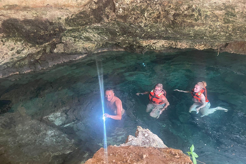 ATV Tour from Tulum or Riviera with Rappel, Cenote & Zipline *"Mystic Maya Adventure: Rappel, Cenote, Zipline & ATV"*