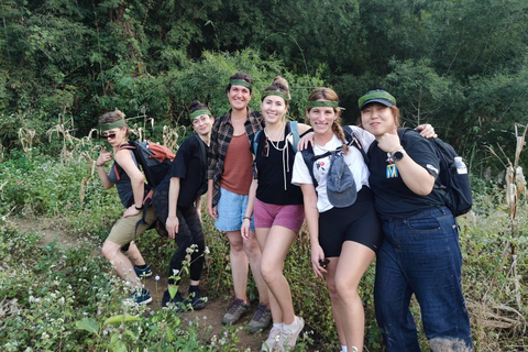 Chiang Rai: Jungle Adventure-Group Trekking & Bamboo Cooking