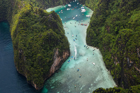 Krabi: Private Phi Phi Islands & 4 Islands Speedboat Tour