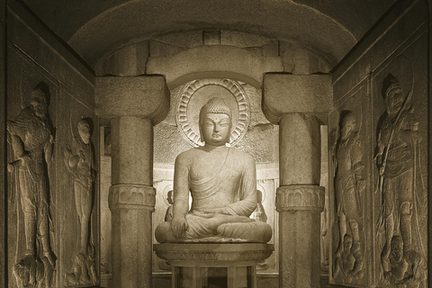 Gyeongju UNESCO Day Tour from Busan | Bulguksa & Seokguram Gyeongju:Seokguram Grotto Tour–Seomyeon Subway Stn. Exit 12
