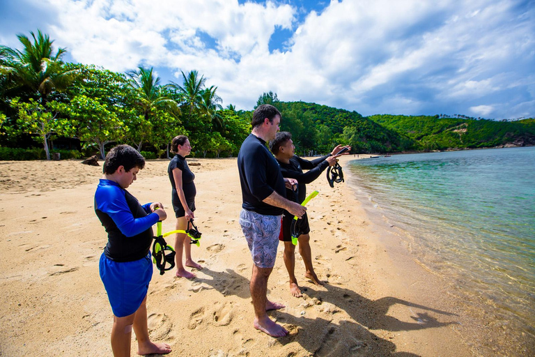 From Ko Pha Ngan: Koh Ma and Koh Raham Half Day Snorkeling