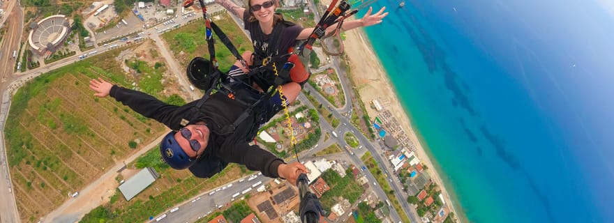 Antalya/Side : Parapente à Alanya avec transfert optionnel