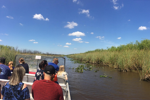 Miami: Everglades Airboat, Photo & Gator Experience From Miami: Everglades Airboat Tour with a Guide