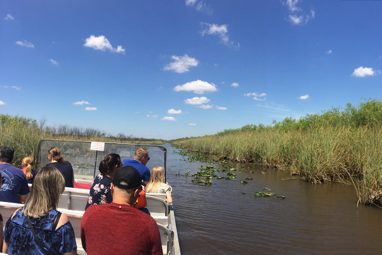 Miami: Everglades Airboat, Photo & Gator Experience From Miami: Everglades Airboat Tour with a Guide