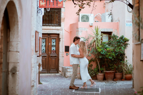 Privates professionelles Urlaubs-Fotoshooting in Chania30 MINUTEN FOTOSHOOTING IN CHANIA