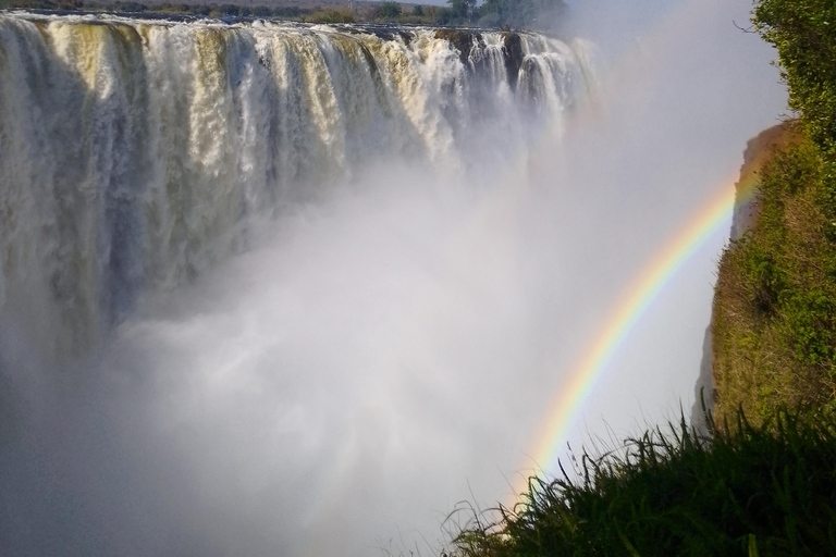 Victoria Falls: Guided Tour, Sunset Cruise, and Dinner