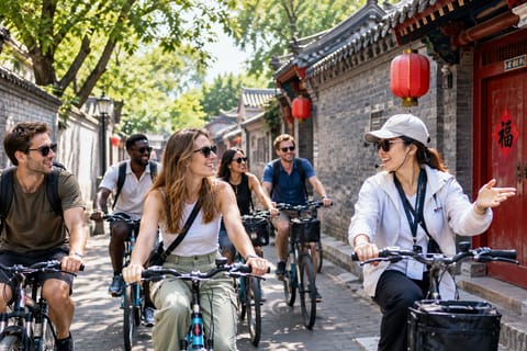 Beijing: Hidden Hutong Bike & E-Bike Tour with Local Guide