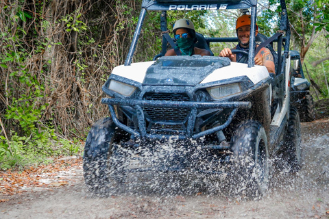 Bavaro Adventure: Buggy, Horse, Splash, Zip Line & Polaris Admission + Zip Line Megasplash