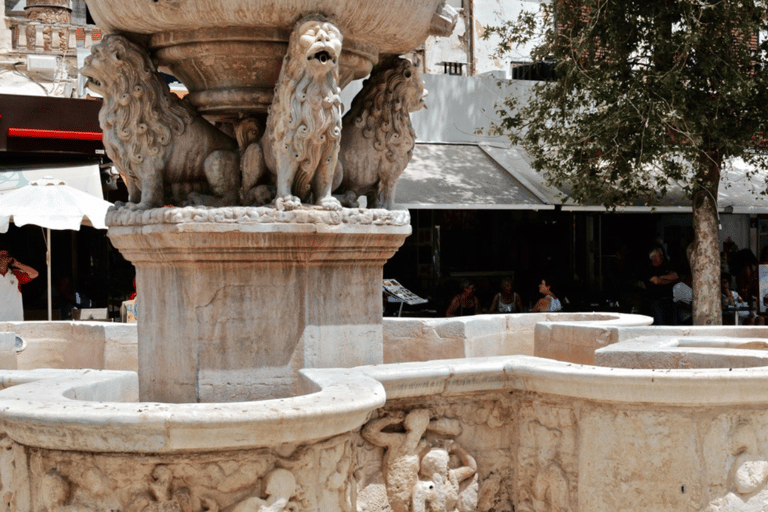 From Chania: Knossos Palace, Museum, & Wine Private Day Trip Tour by 3-Seater Limo/SUV