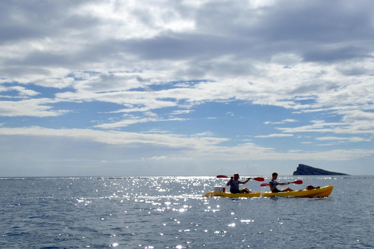 Benidorm: Guided Kayak Tour with Snorkeling and Photos