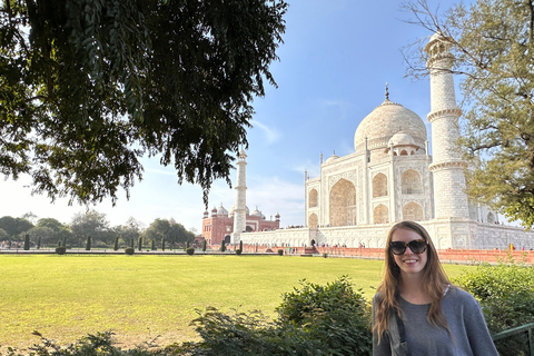 Taj Mahal: Sunrise Tour de DelhiVisite privée sans frais de monument