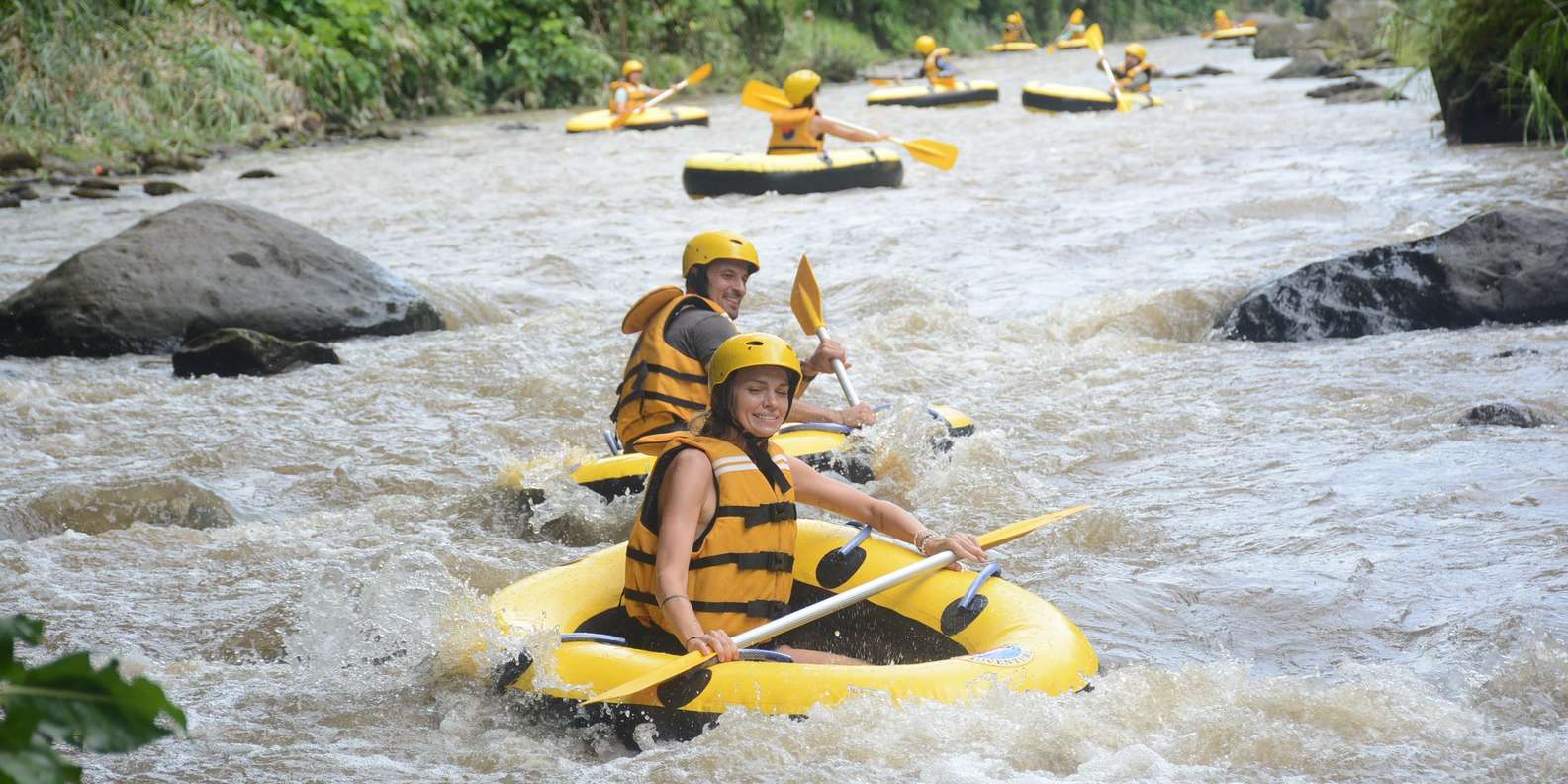 Ubud; Wos Tubing Adventure with Hidden Waterfall and Canyon | GetYourGuide