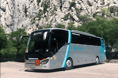 Zagreb: Direkter Bustransfer von/nach SplitSingle von Zagreb nach Split