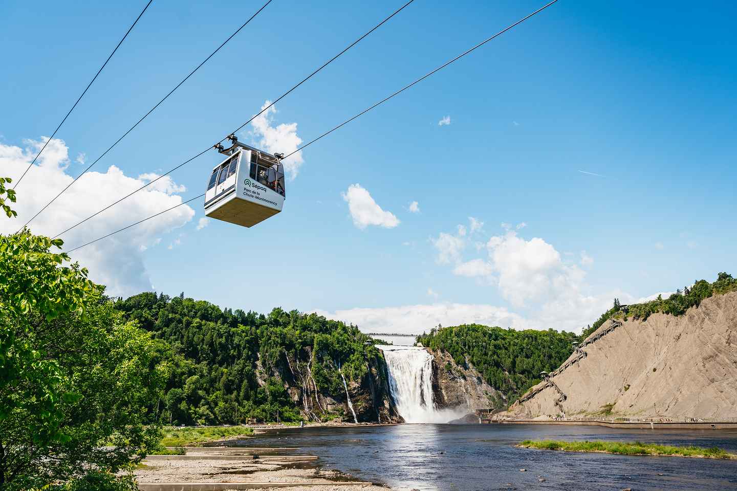 day trips from quebec city | montmorency falls & ile d'orleans