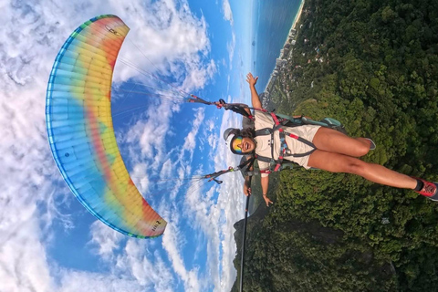 Rio de Janeiro: Tandem Paragliding Flight with Photos and Video Hang gliding flight